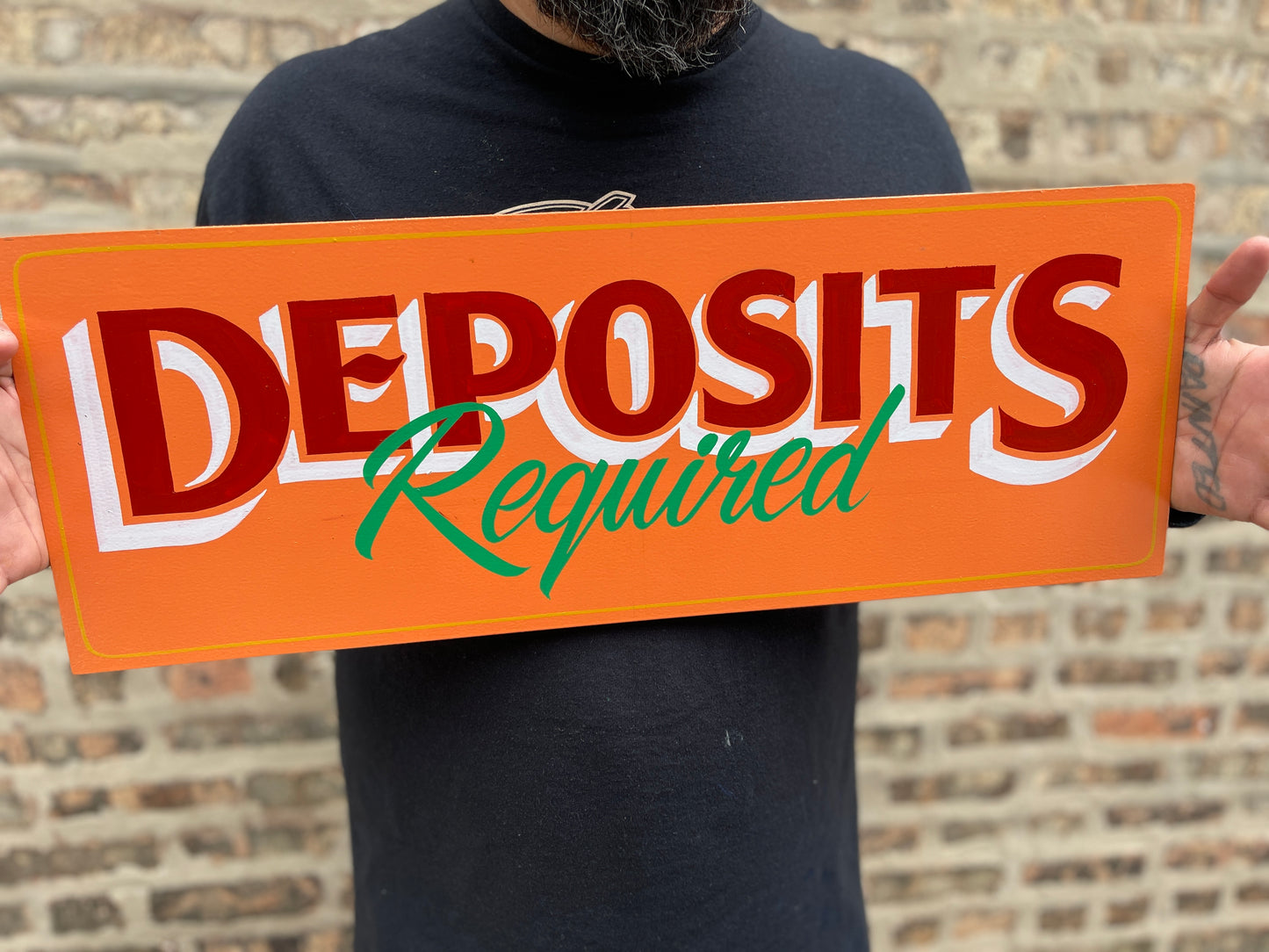 Deposits Required
